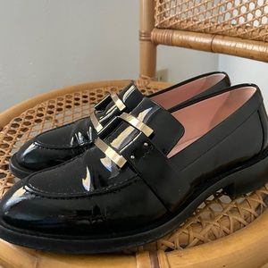 ROGER VIVIER Women’s Patent Buckle Loafer